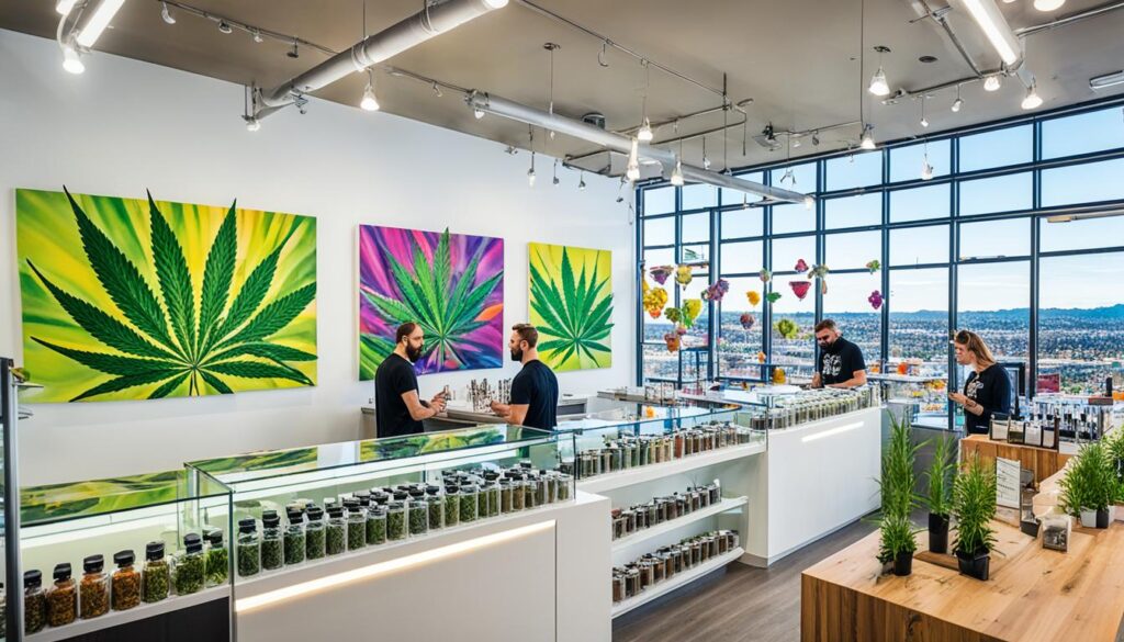 Inside Aguascalientes Cannabis Dispensary