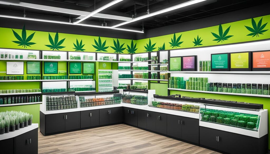 Monterrey Cannabis Dispensary Interior