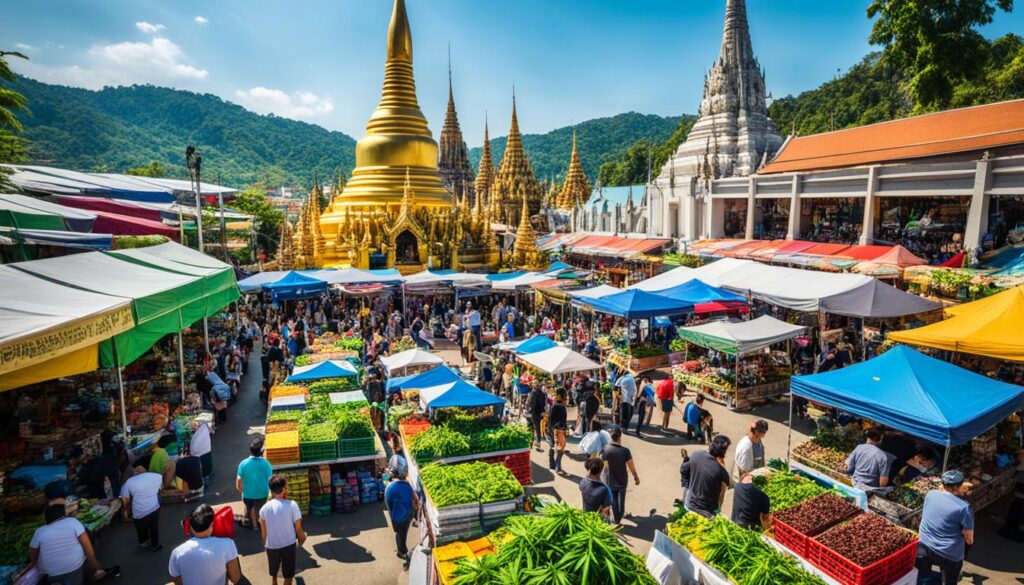 Nakhon Si Thammarat weed market