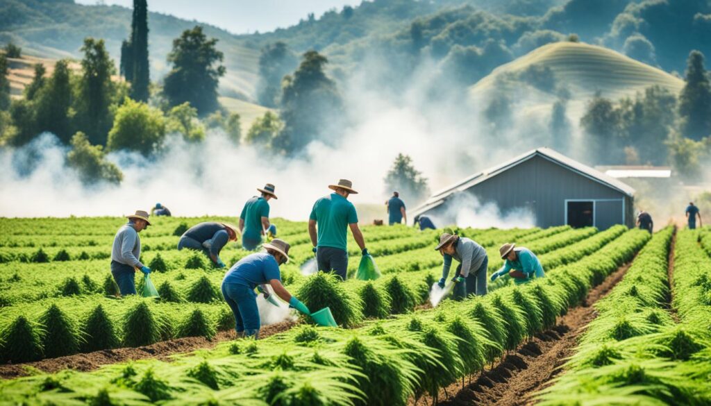 Sustainable cannabis farming in Lampang