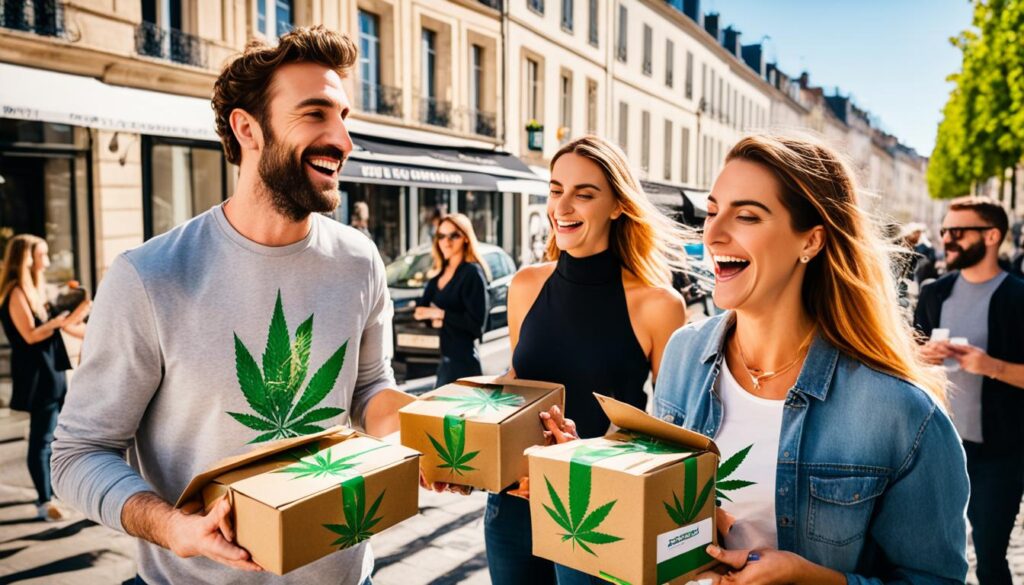 cannabis delivery Bordeaux