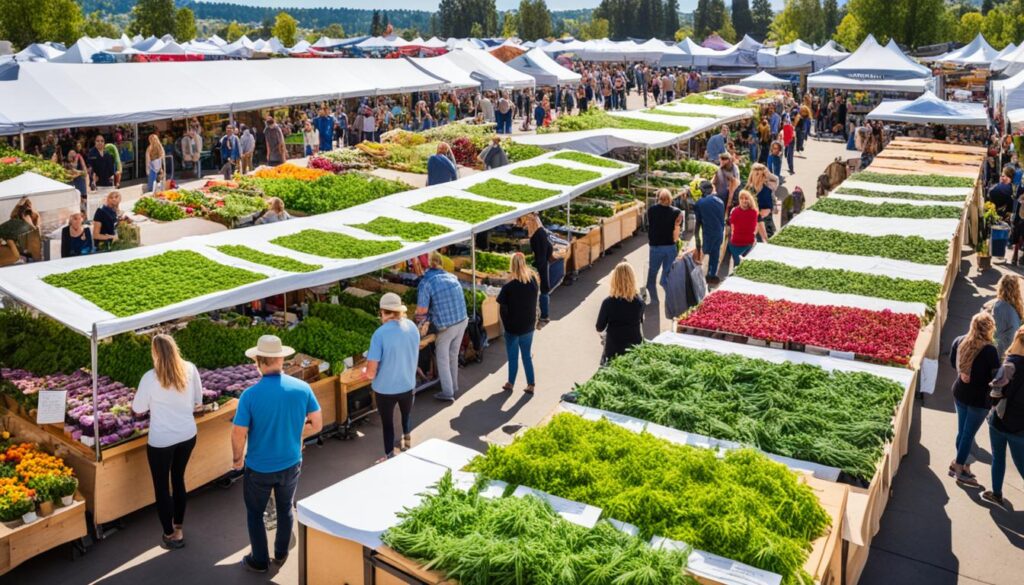 Organic Farmers' Market in Gerakas