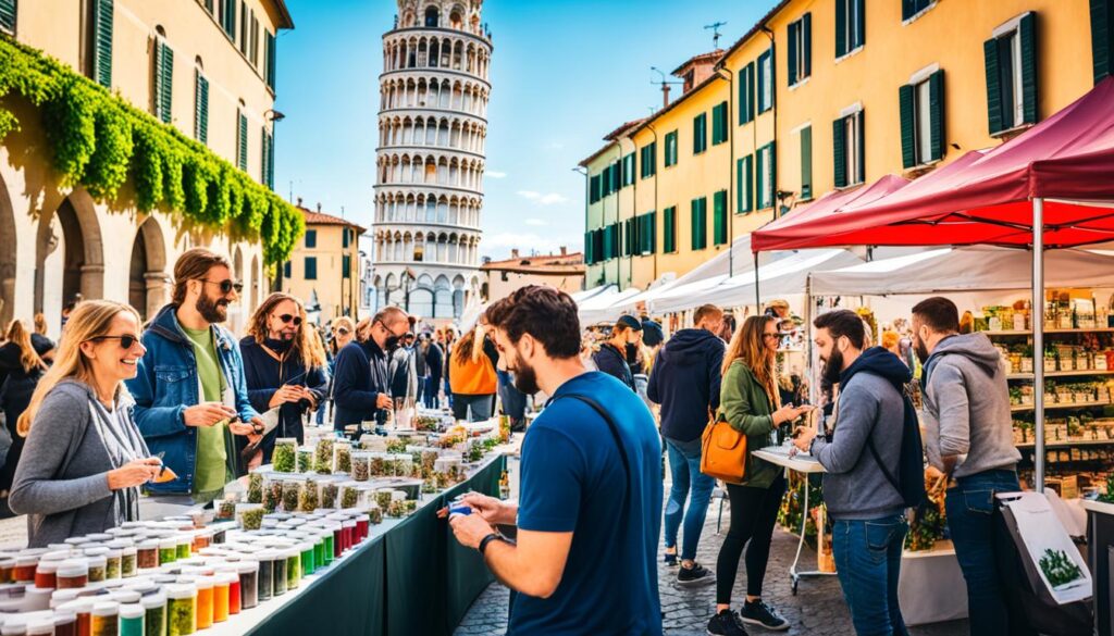 Pisa cannabis tourism