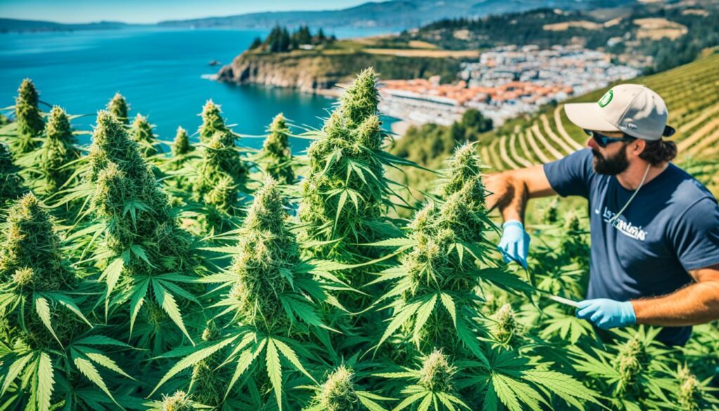 cannabis industry in Santander