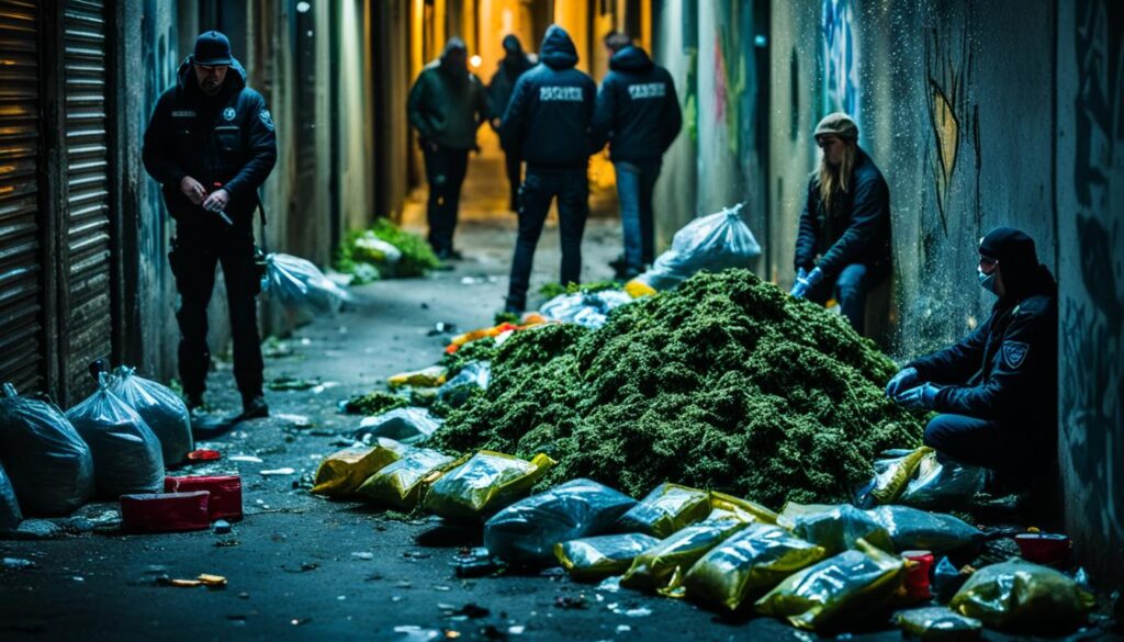 illegal weed trade Zapresic