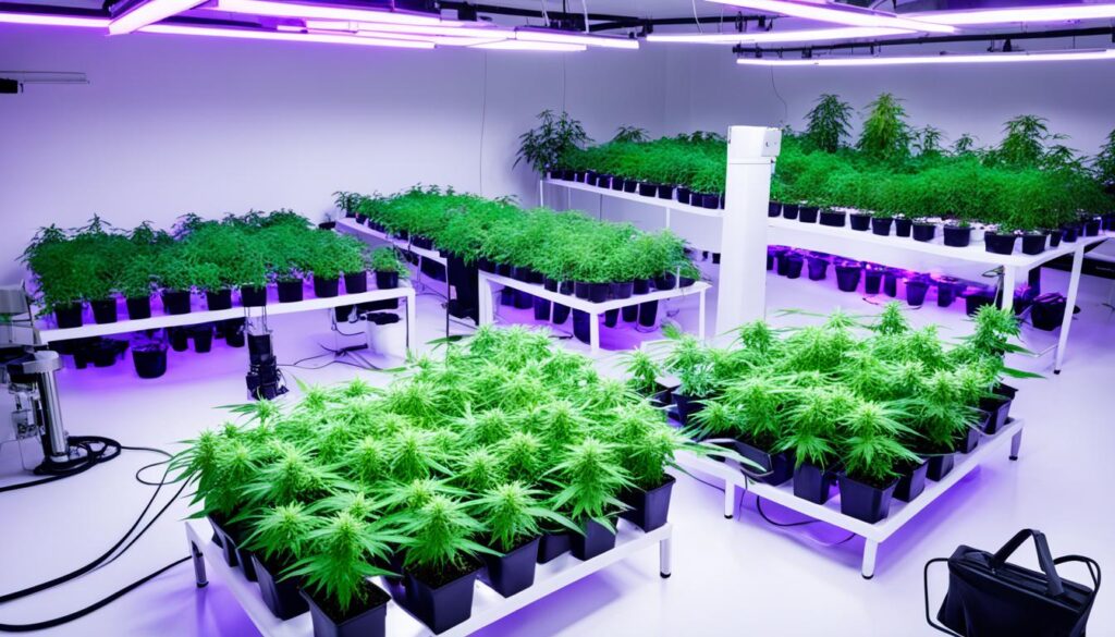 indoor cannabis cultivation Harburg