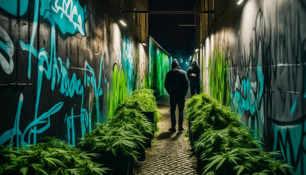 underground weed market Taastrup