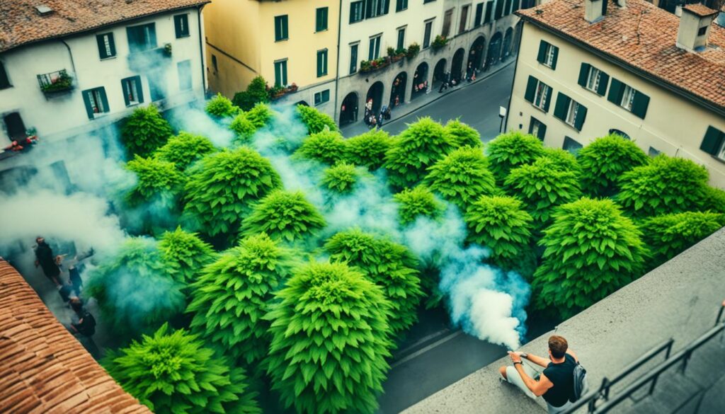 weed in Bergamo